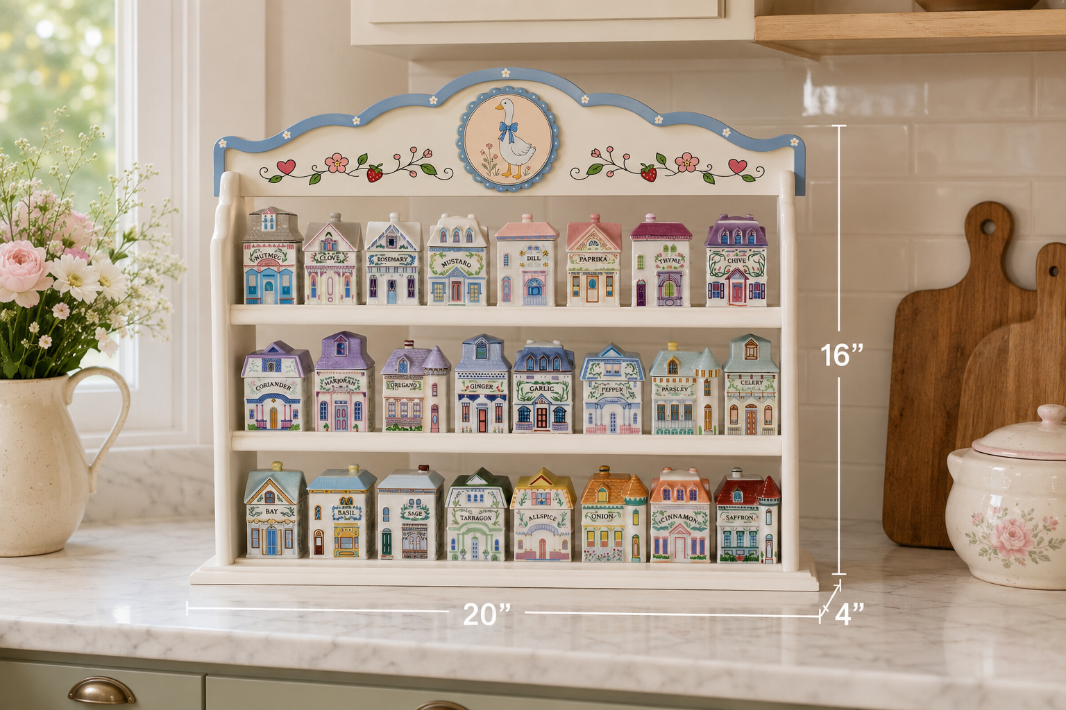 The Greta Spice Rack