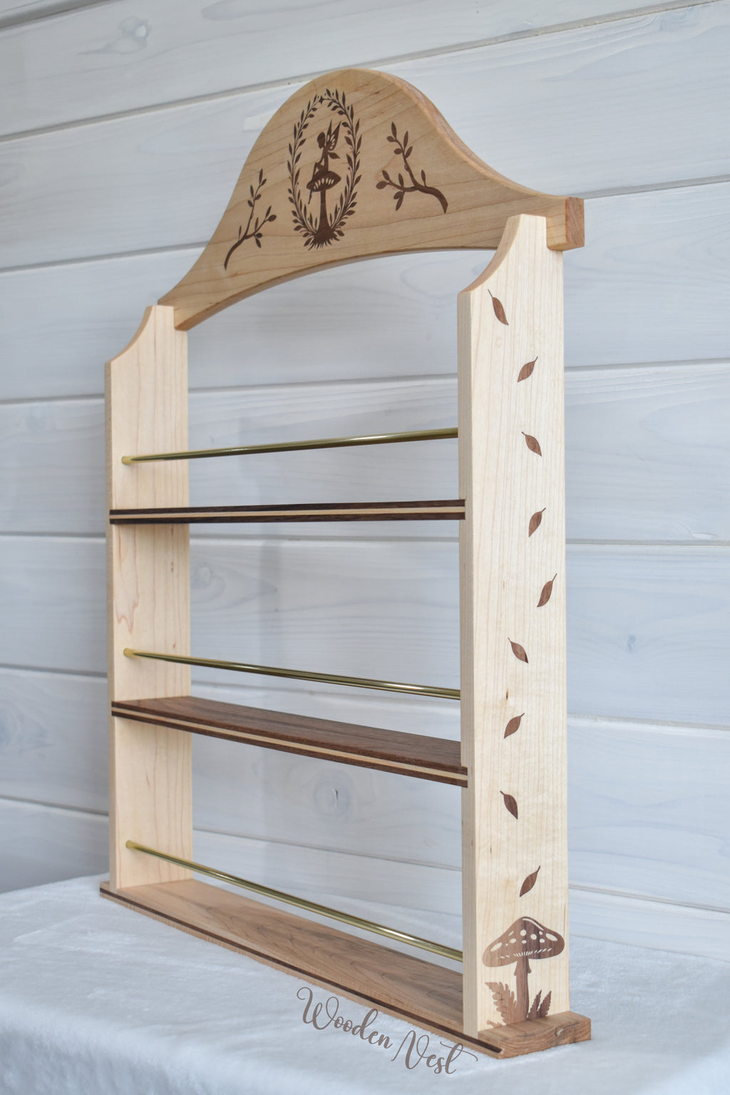 Fairy Mushroom Spice Rack