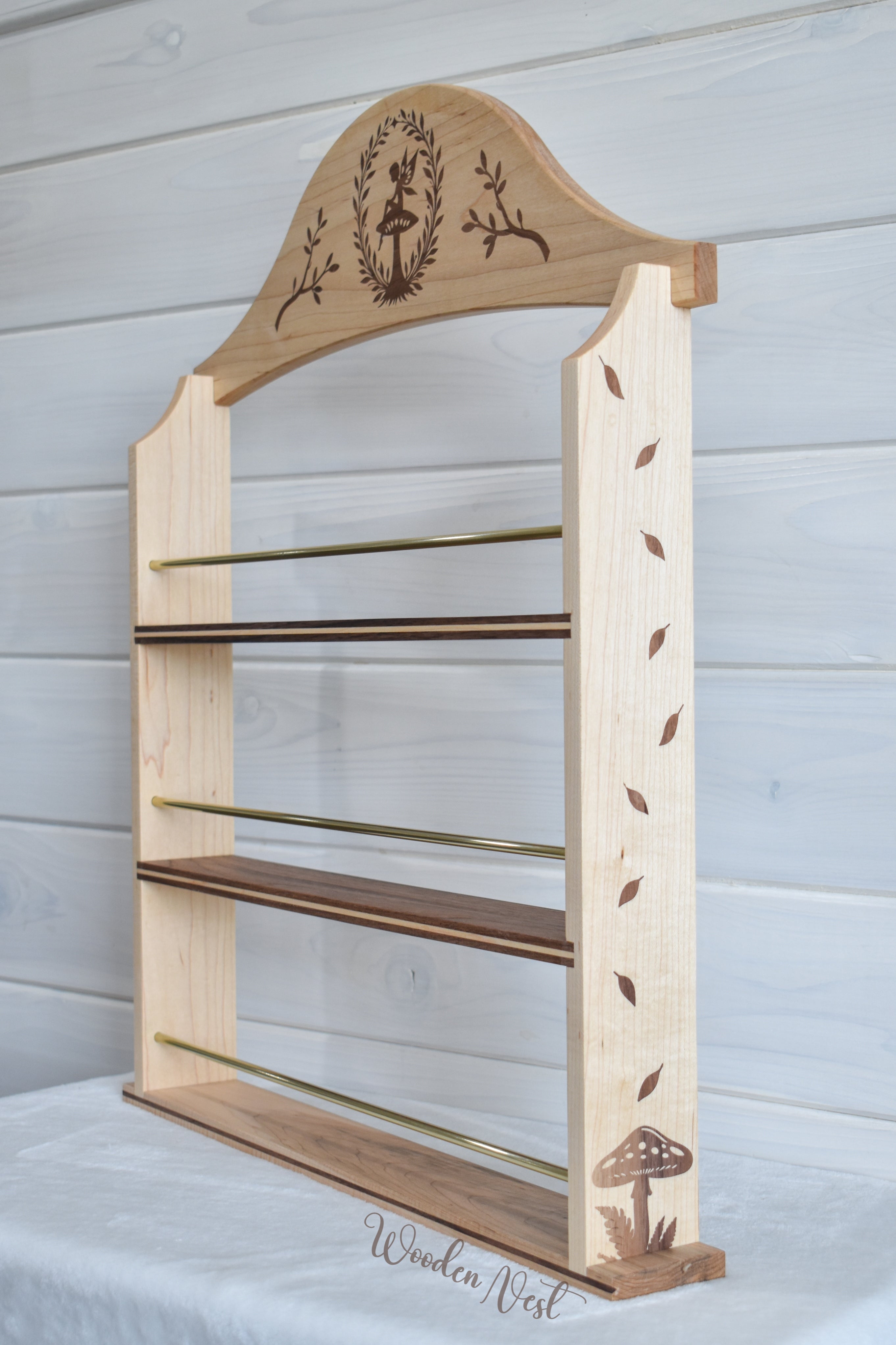Fairy Mushroom Spice Rack
