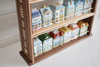 Heirloom Collection – Bird & Floral Inlay Spice Rack