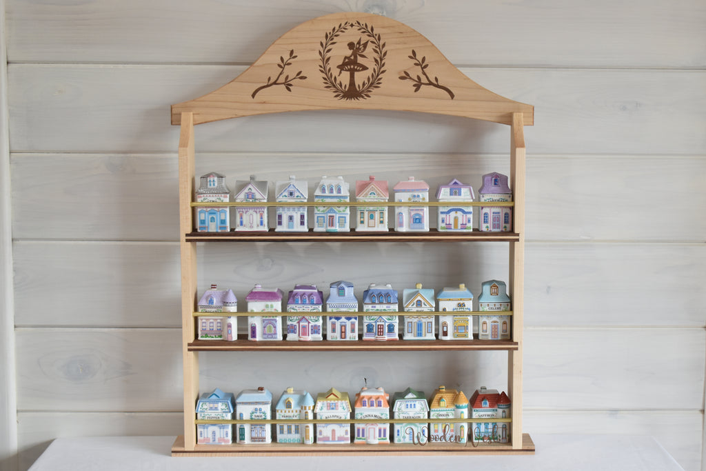 Fairy Mushroom Spice Rack