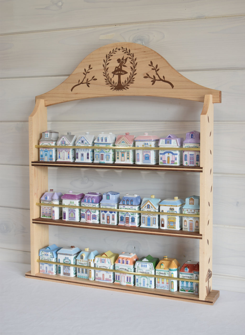 Fairy Mushroom Spice Rack