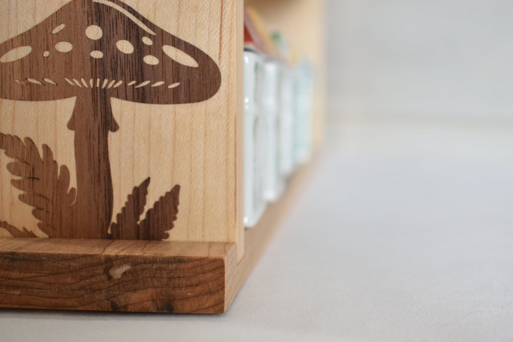 Fairy Mushroom Spice Rack
