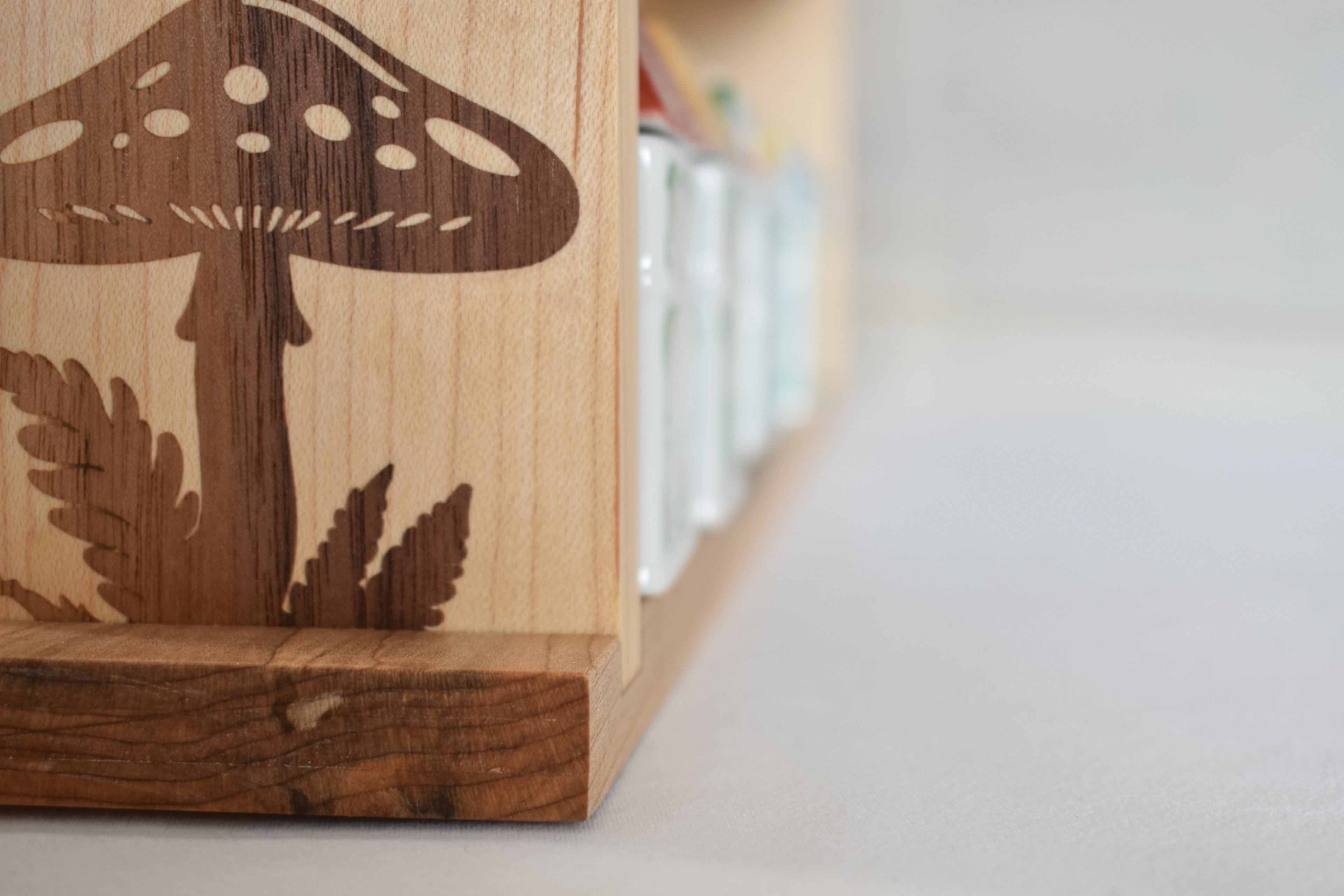Fairy Mushroom Spice Rack
